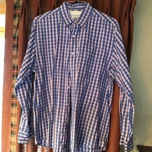 NWOT Club Room Long Sleeve Casual Button Down Shirt in L